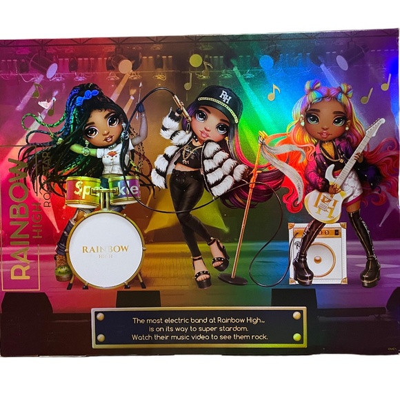 Rainbow High Rockstar Lyric Lucas Fashion Doll Special Edition NEW! - Picture 4 of 5